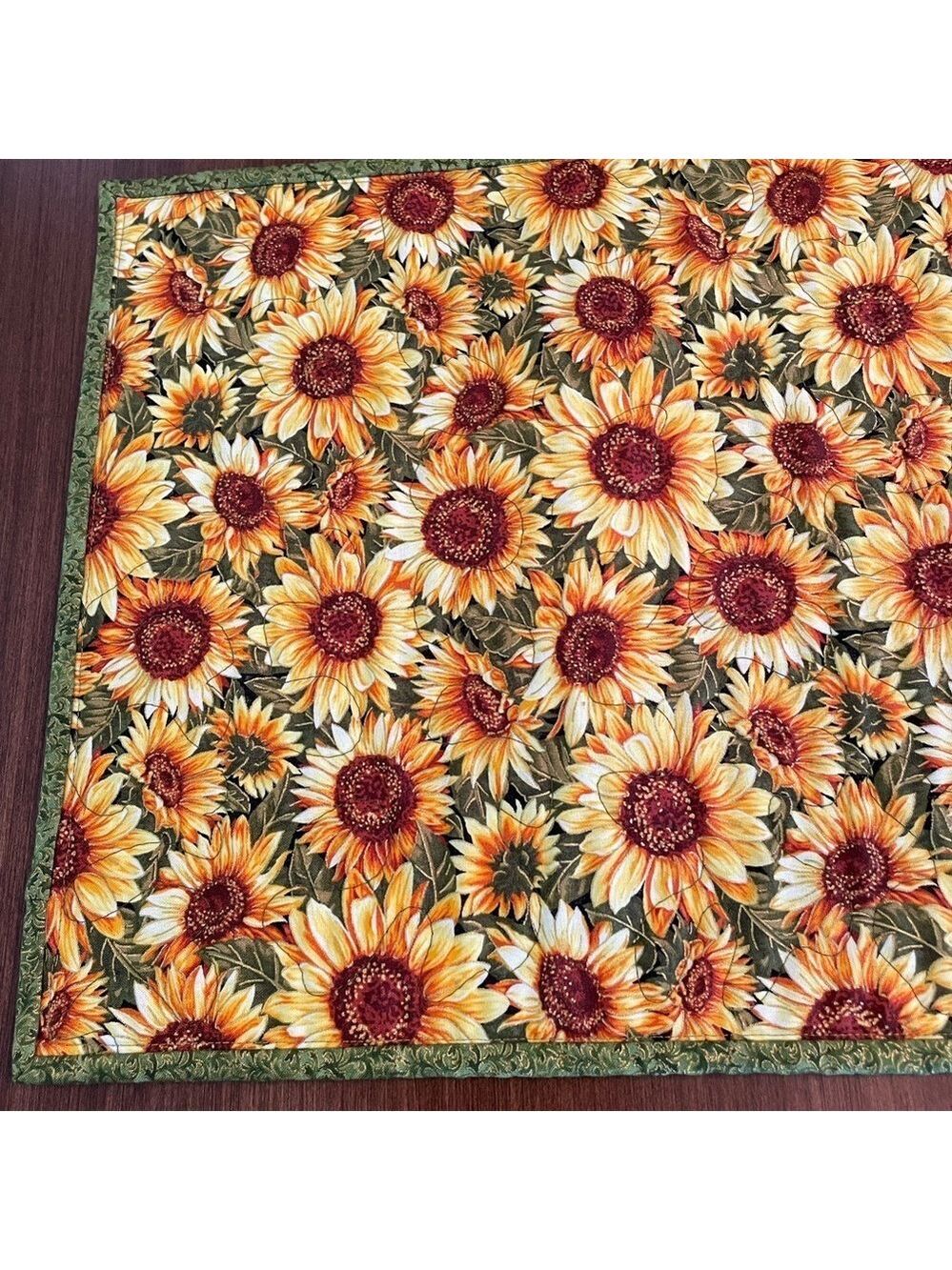 Hand Crafted Quilted Table Runner - Picture 5 of 5
